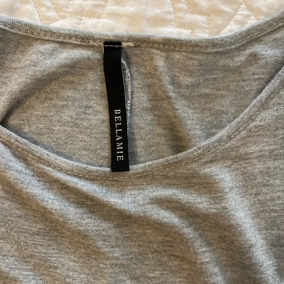 Hi-lo Gray dress/tunic with pockets - Picture 5 of 6